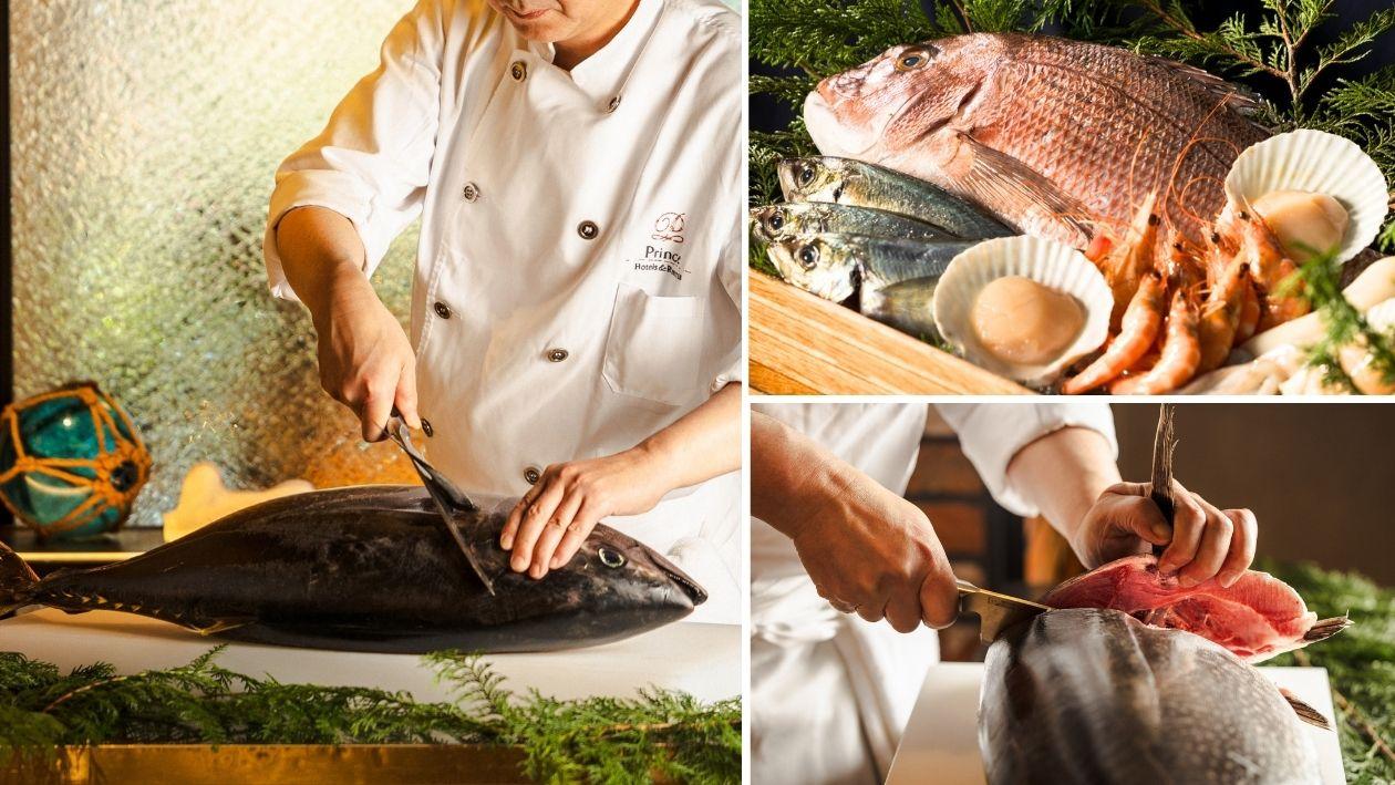 マグロの解体パフォーマンスショー