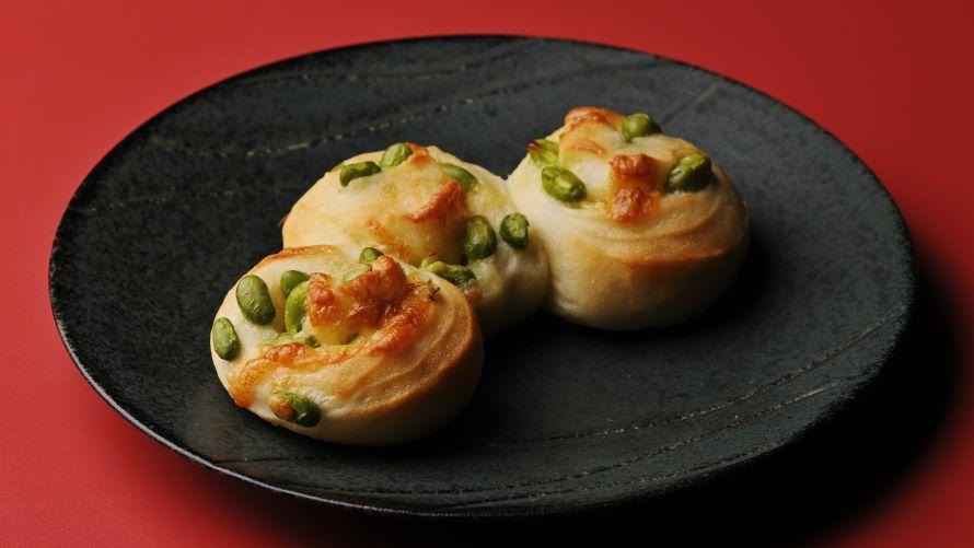 枝豆チーズパン　イメージ