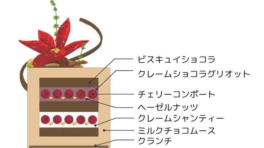 キューブ・ボア断面図