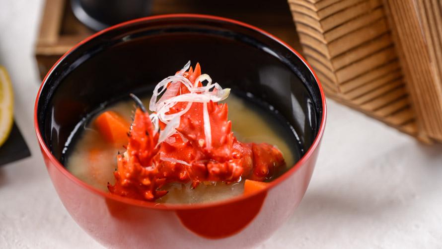 花咲蟹の鉄砲汁