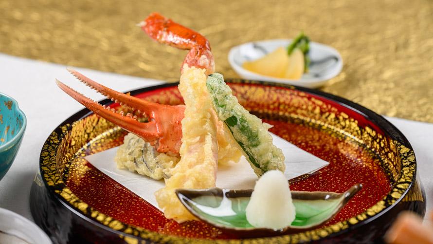 ずわい蟹天ぷら