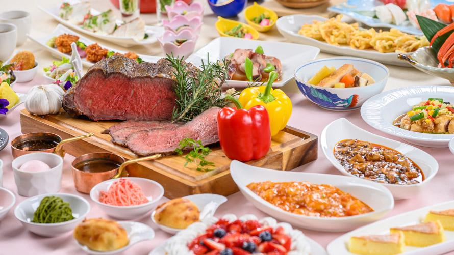 ディナーブッフェ・春