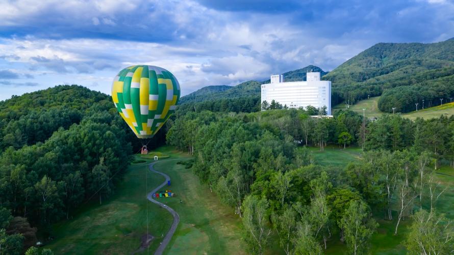 熱気球体験フライト
