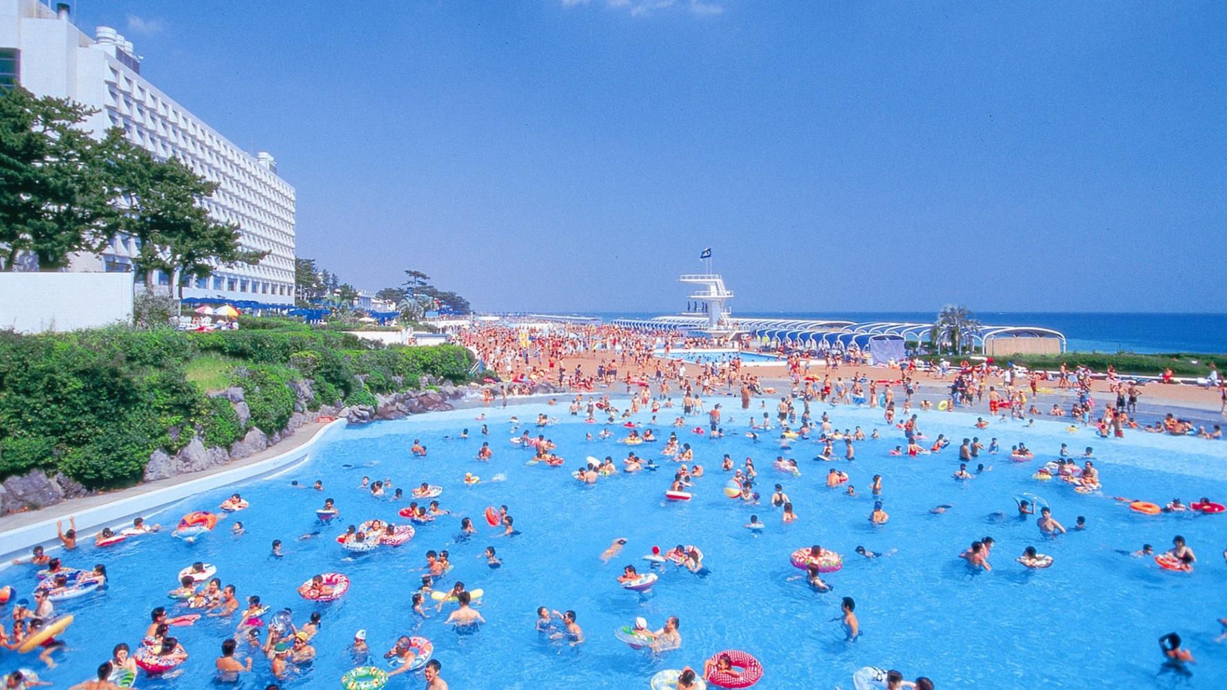 22 湘南リゾートプールプラン 大磯ロングビーチ入場引換券 朝食付き 鎌倉プリンスホテル