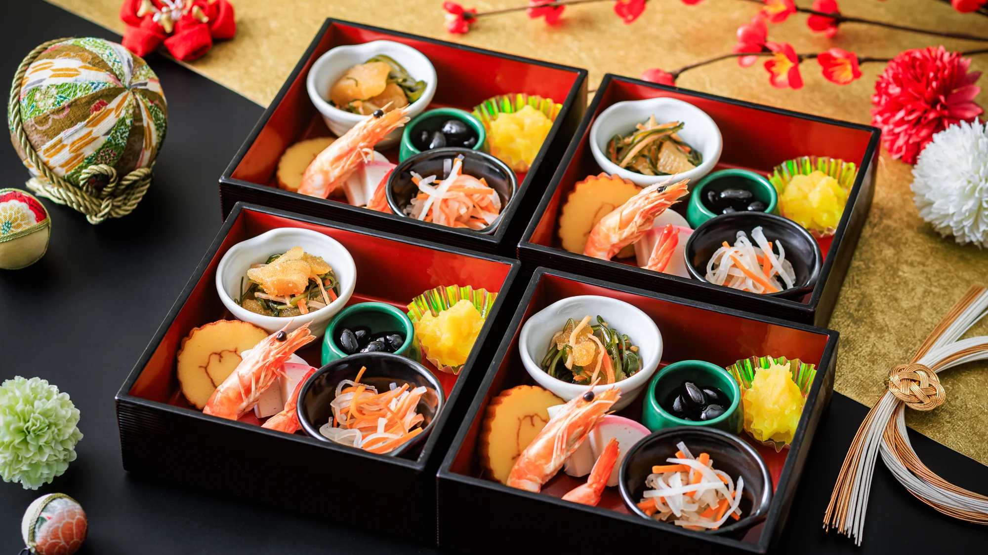 ニューイヤー朝食ブッフェの料理