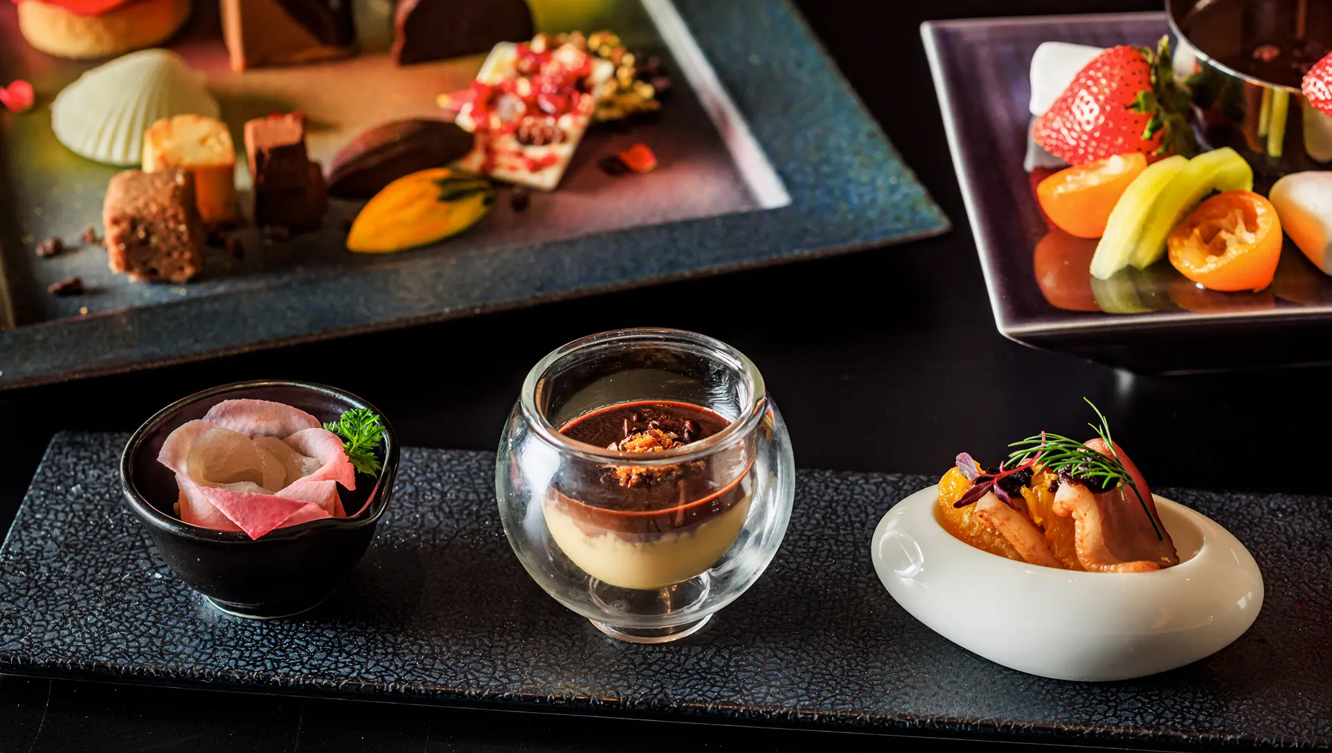 カカオと旅するアフタヌーンティー