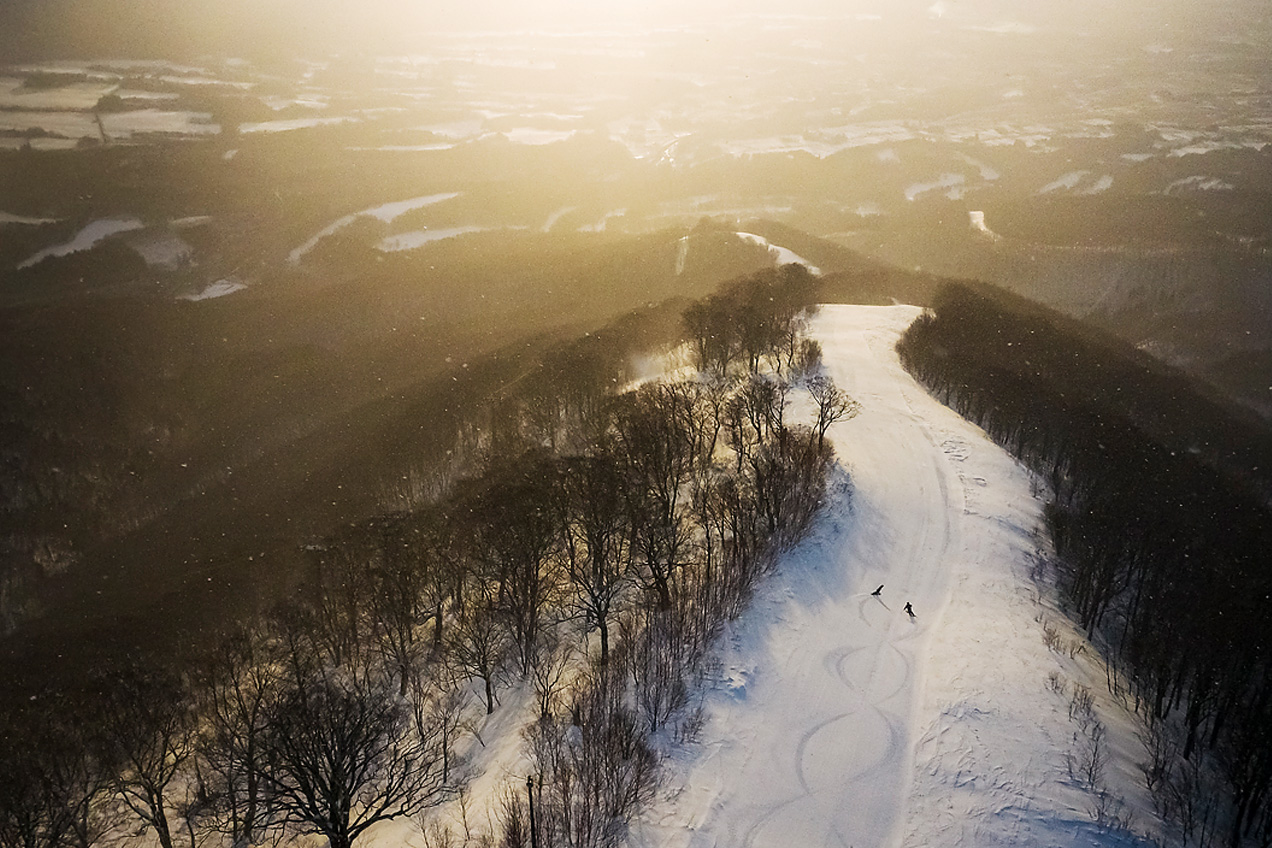 冬の自然を満喫するスノーリゾート