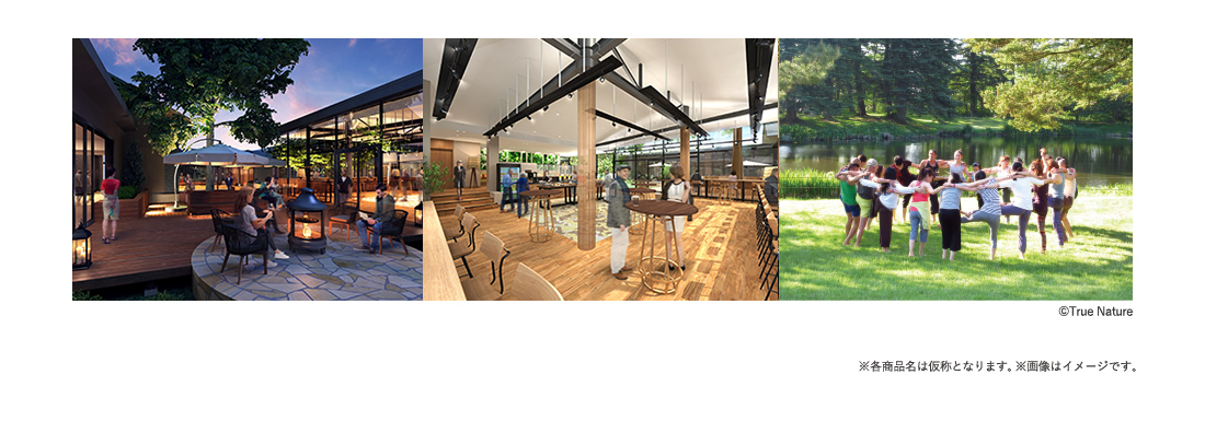 ※各商品名は仮称となります。 ※画像はイメージです。