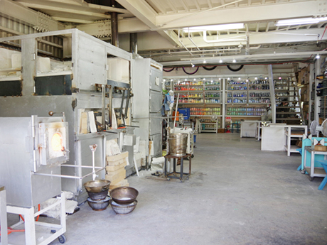 軽井沢ガラス工房外観