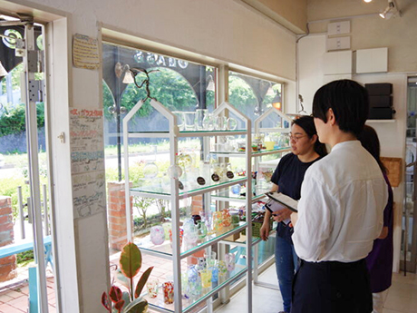 軽井沢ガラス工房 風鈴づくり体験