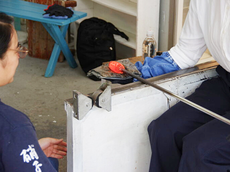 軽井沢ガラス工房 風鈴づくり体験