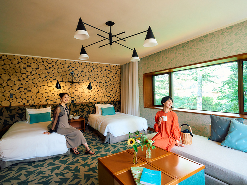 日常を癒す、アートな森へ 軽井沢プリンスホテル イースト