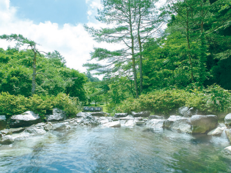 千ヶ滝温泉_露天風呂