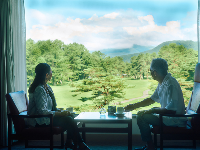 静寂の森に包まれた「軽井沢」ならではの感動体験