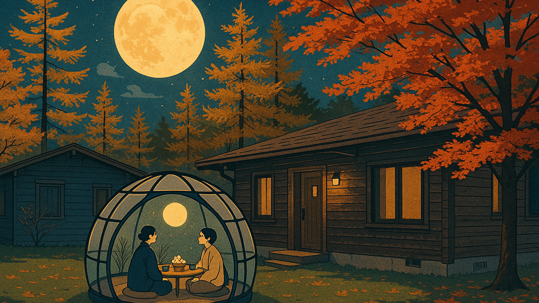 秋の夜長を雅に楽しむ 秋のお月見コテージステイ