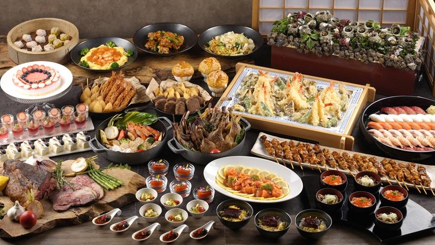 プリンスディナーブッフェ 料理の数々