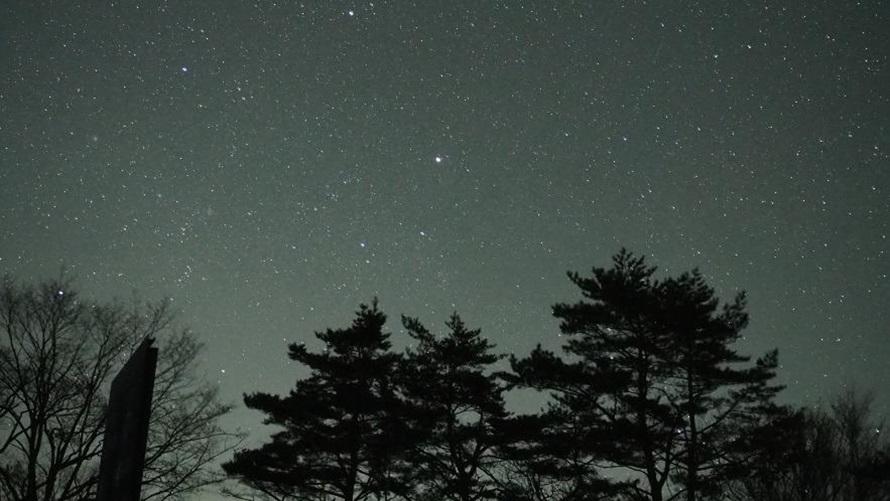 晴山ゴルフ場の星空イメージ