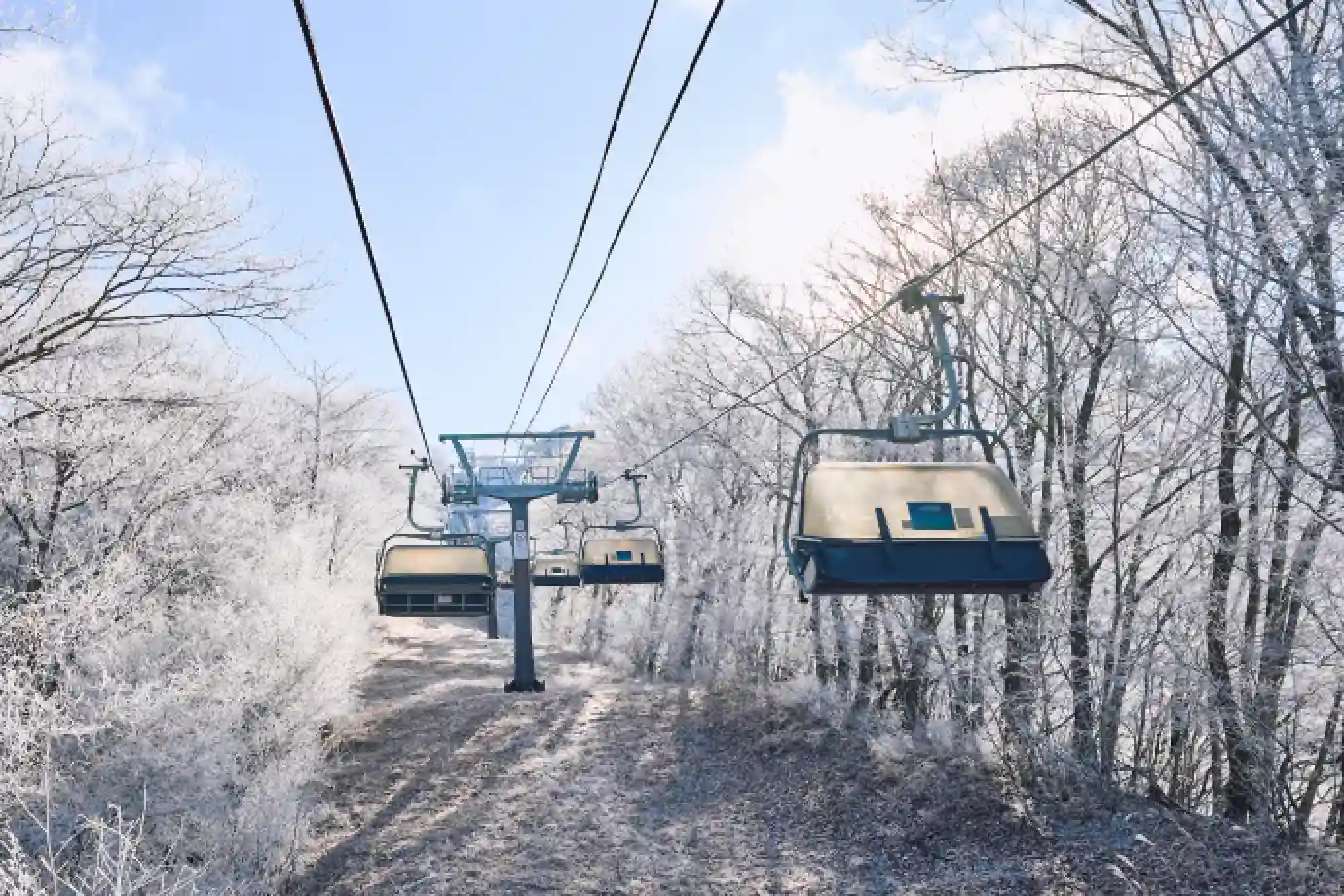 冬季　観光リフト