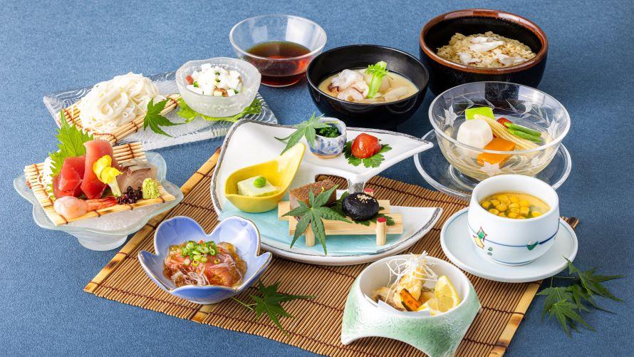 ご夕食イメージ　季節の食材を使用した日本食料理
