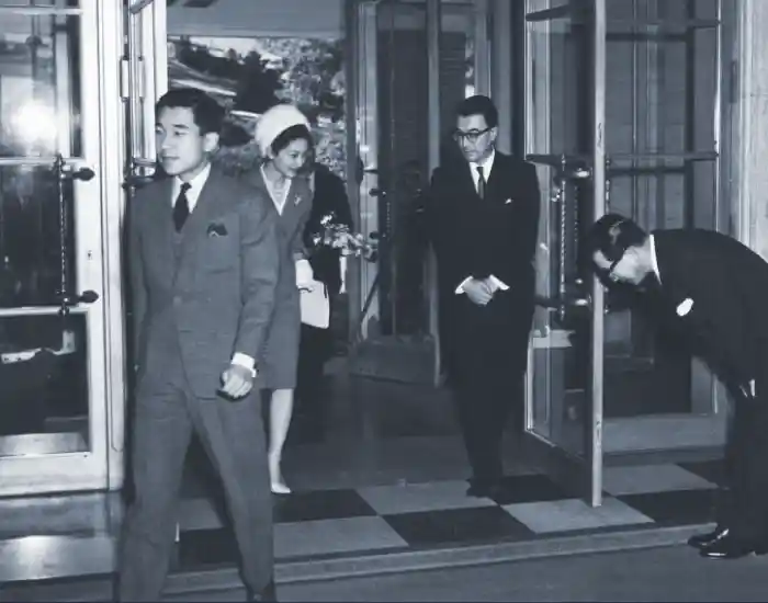 皇太子殿下（今上皇陛下） 美智子妃殿下（今上皇后陛下） ご光臨