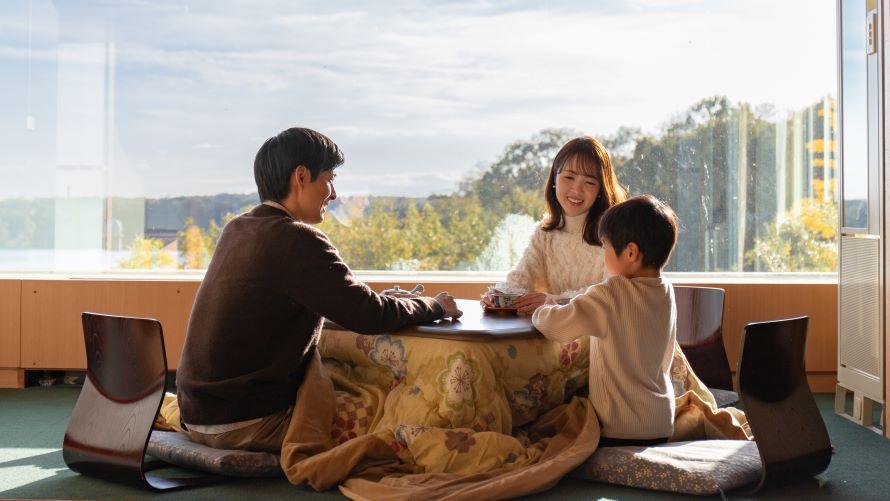 こたつ付きの限定部屋