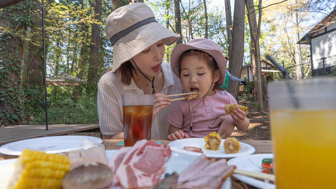 夏のよくばり親子旅～収穫体験BBQ＆西武園ゆうえんち付き～