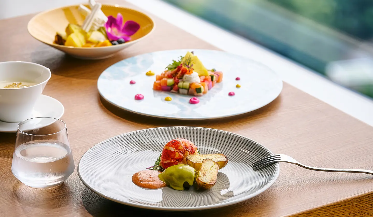 Hawaiian Lunch Course