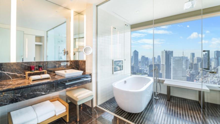 客室一例　紀尾井スイート（バスルーム）