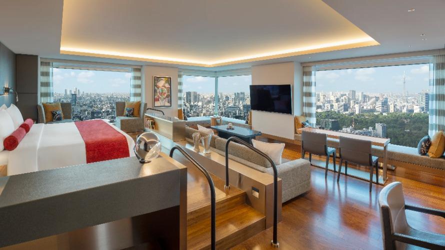 客室一例　デザイナーズスイート（100㎡）