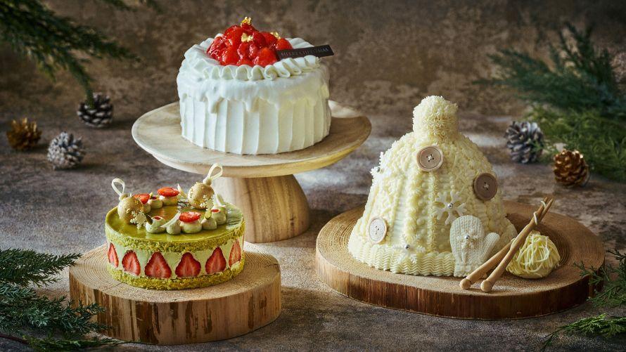 ３種のクリスマスケーキ