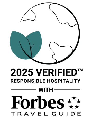 2025 VERIFIED&trade; RESPONSIBLE HOSPITALITY WITH Forbes TRAVEL GUIDE