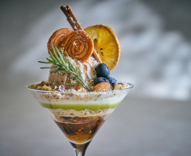 未来につなげるパフェ