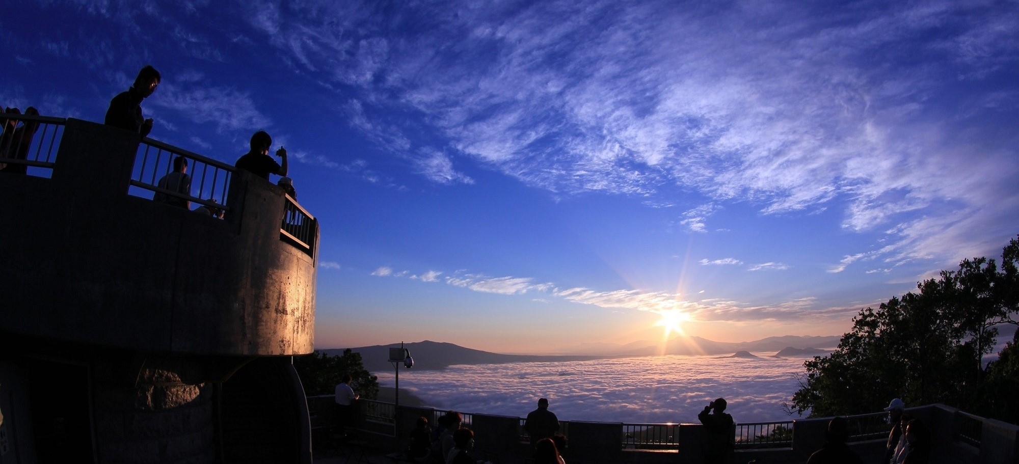 津別峠_雲海ガイドツアーの様子