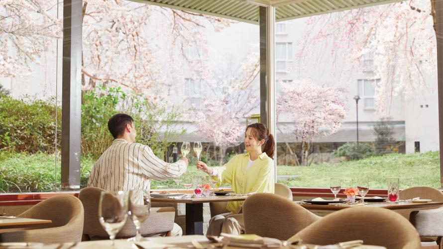 毎月1日、10日のランチタイムは「いと桜の日」キャンペーン中