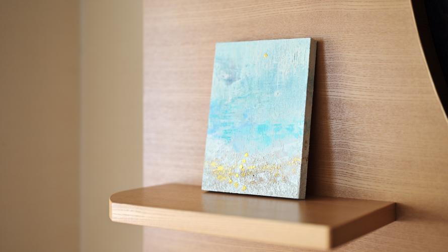 絵画を購入する前にお試し飾りできるご宿泊プランです