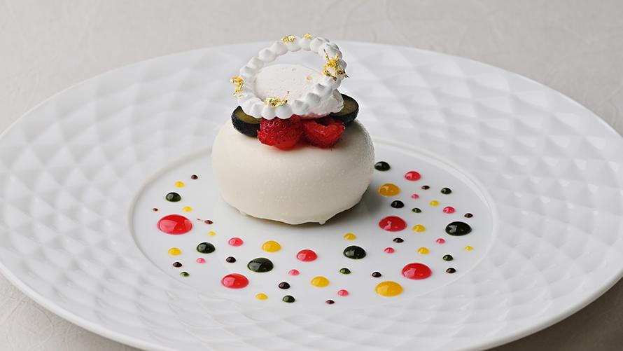 ホワイトチョコレートとベリー フロマージュのジェラート