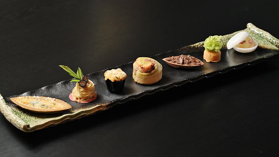 お茶を使った7種のスイーツ