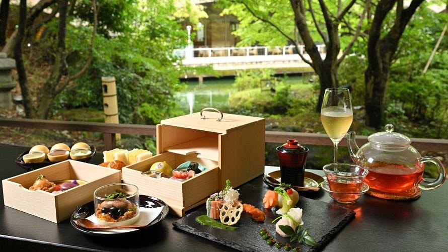 【3〜5月】京の美味と春の苺を味わう和のアフタヌーンティーセット