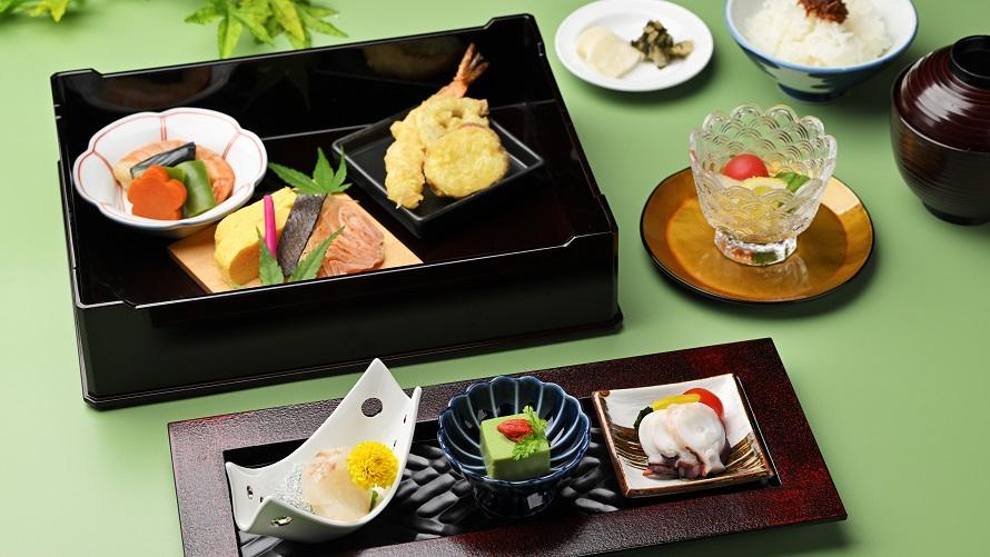 「日本料理　宝ヶ池」の【ランチメニュー】遊膳　5月～6月料理イメージ