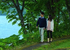 十和田湖西湖畔遊歩道