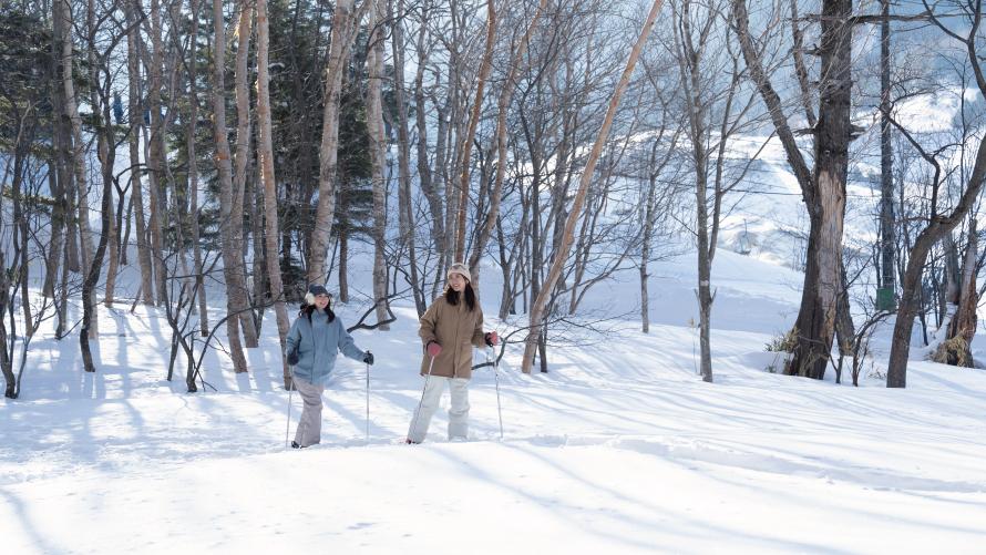 スノーシューハイキング