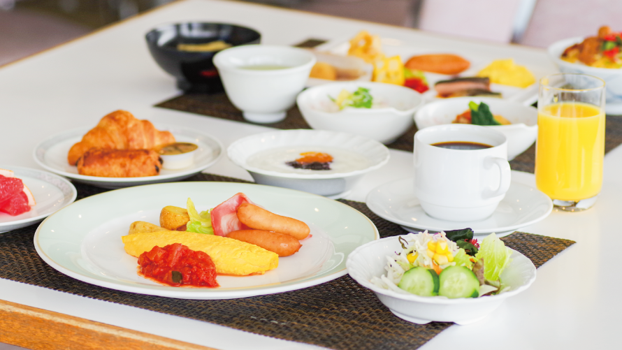 朝食ブッフェ