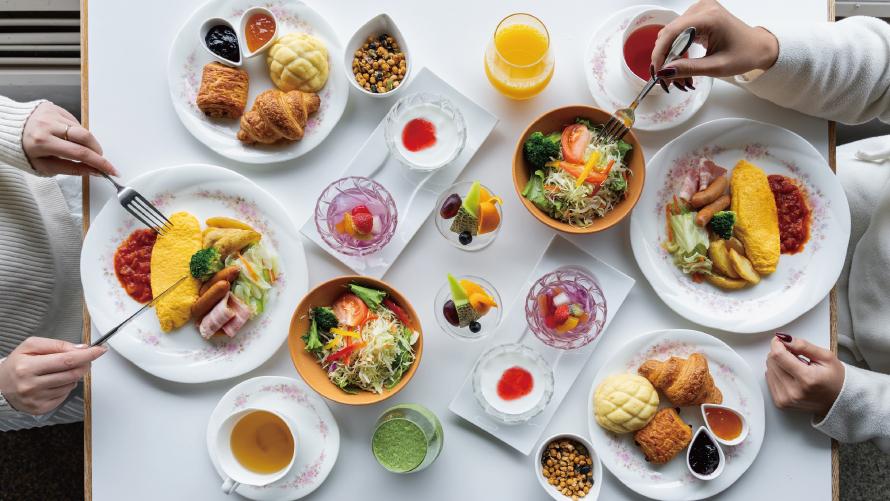 朝食ブッフェ