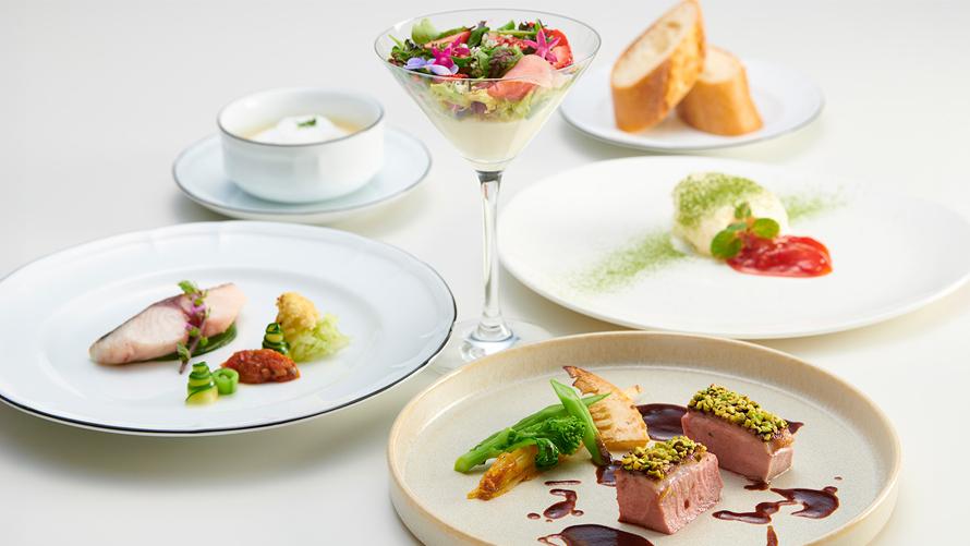【開業記念・1日5組限定】乾杯のワンドリンクプレゼント！シェフおすすめメニュー入りディナーコース