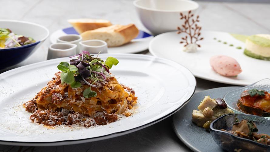 季節の食材を使用したランチのイメージ