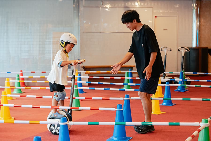 立ったまま移動ができる!?「パンダルマンビーグル」