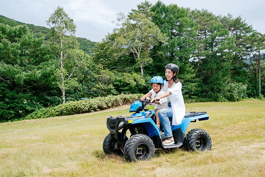 苗場の自然が、子どもの“チャレンジ心”を引き出す”