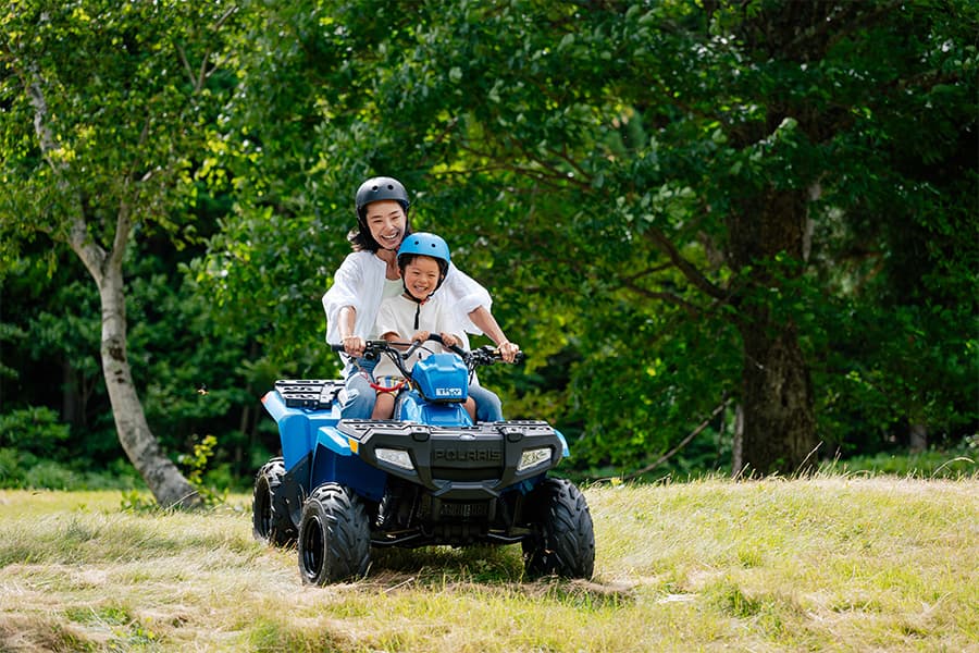子どもも大人も楽しめる「バギーアドベンチャー」