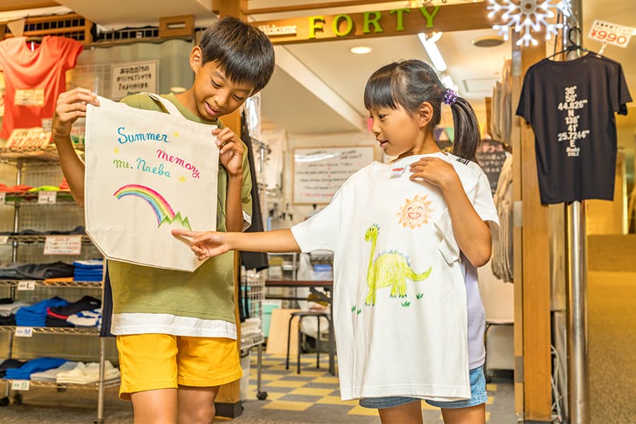 子どもが夢中になるワークショップも