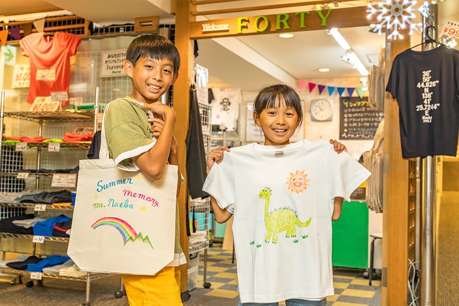 自分だけの一着をつくる、オリジナルTシャツづくり